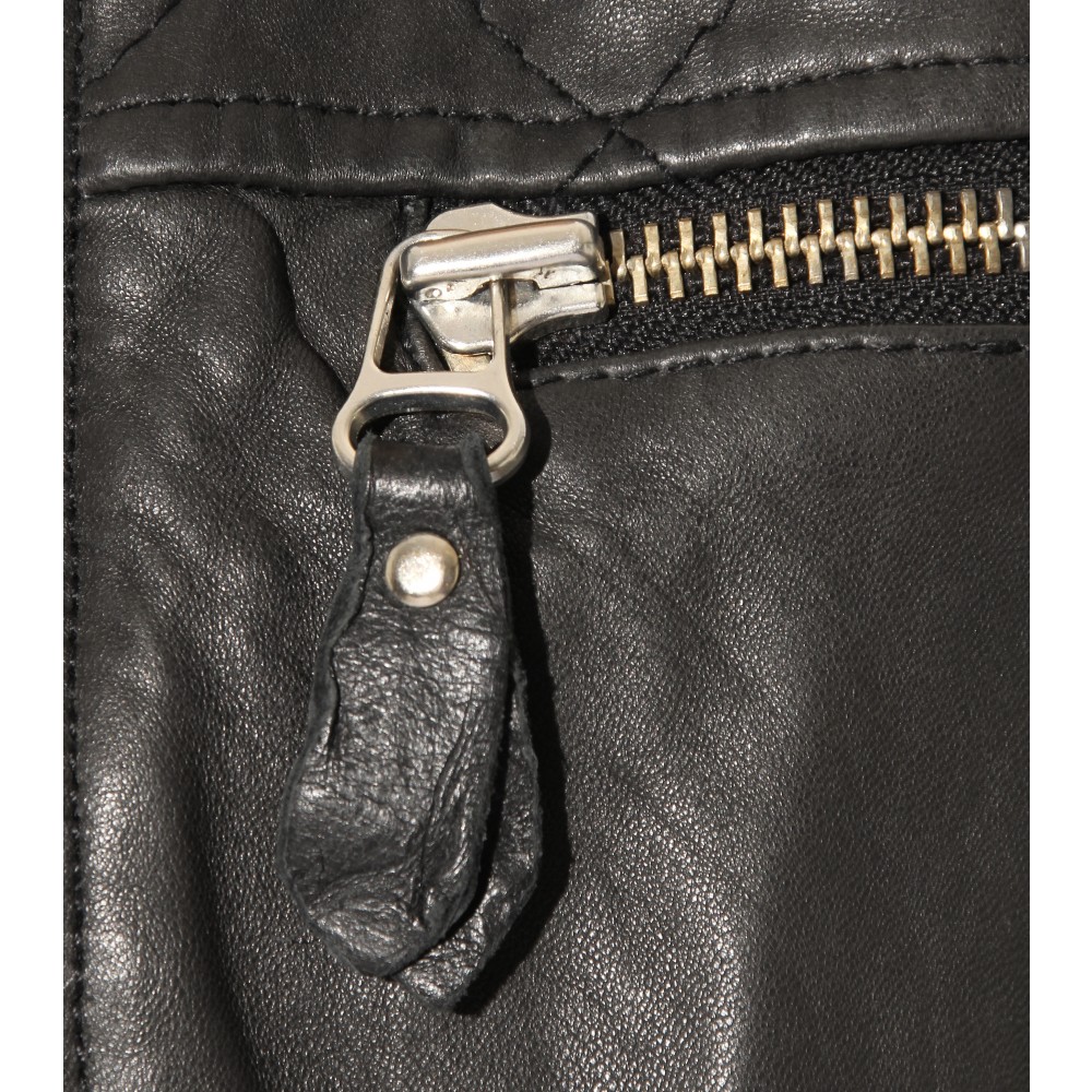 P00045452 KADY LEATHER JACKET DETAIL 3
