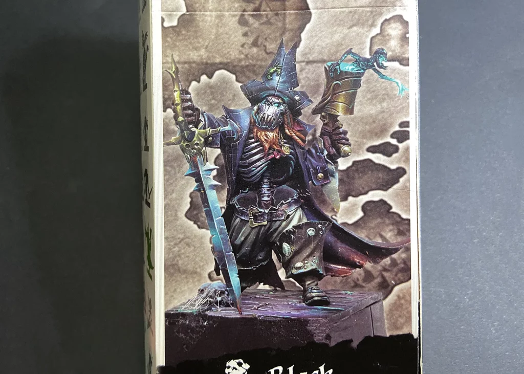 Box of Kaptain Albrork by Big Child Creative - step-by-step miniature painting tutorial by Minichix Studio.