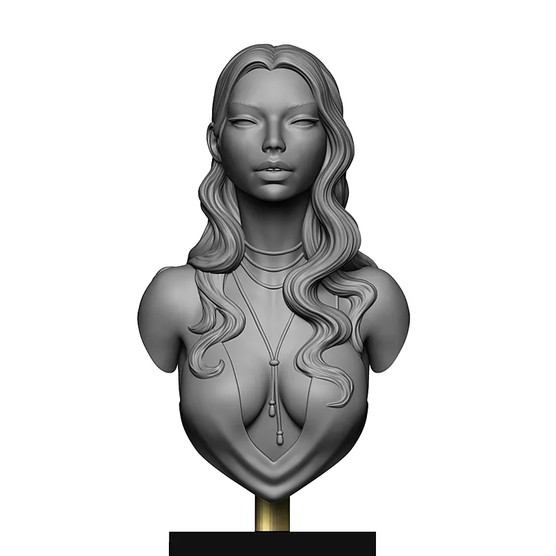 A photo of a Dreamer STL bust designed and sculpted by Minichix Studio as a part of Academic Busts collection.